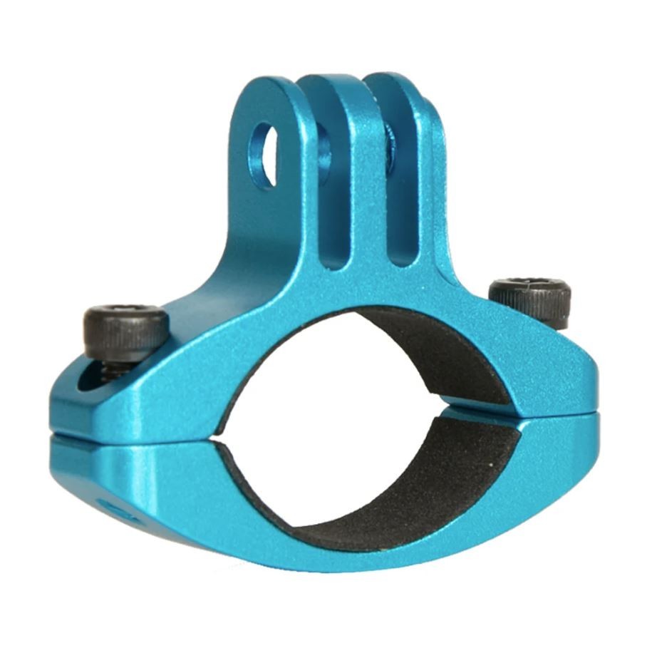 HK Army Barrel GoPro Camera Mount Fit All Paintball Airsoft Mask Blue NEW