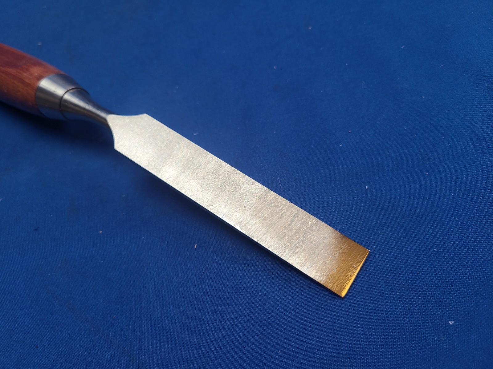 Wood River 3/4" Bent Paring Chisel Excellent CLEAN Sharp