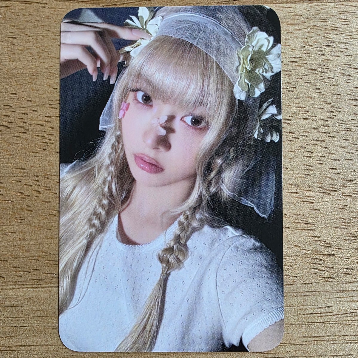 Eunchae Official Yes24 POB Photocard Le Sserafim 5th Mini Album Hot Genuine
