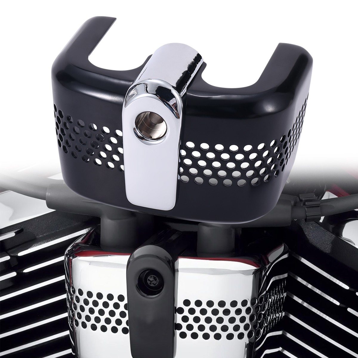 CNC Cut Ignition Coil Cover For Harley Softail Low Rider S ST 18-25 Touring2025+