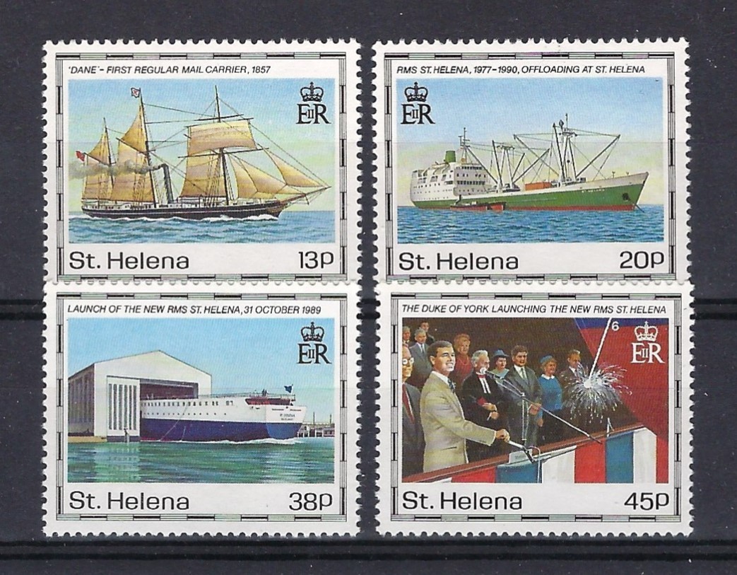 ST. HELENA #535-38 MINT, NH