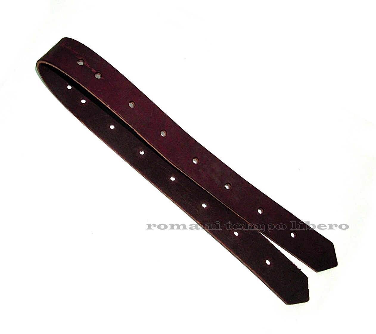RISCONTRO IN CUOIO LATIGO PER SOTTOPANCIA SELLE WESTERN LEATHER TIE STRAP