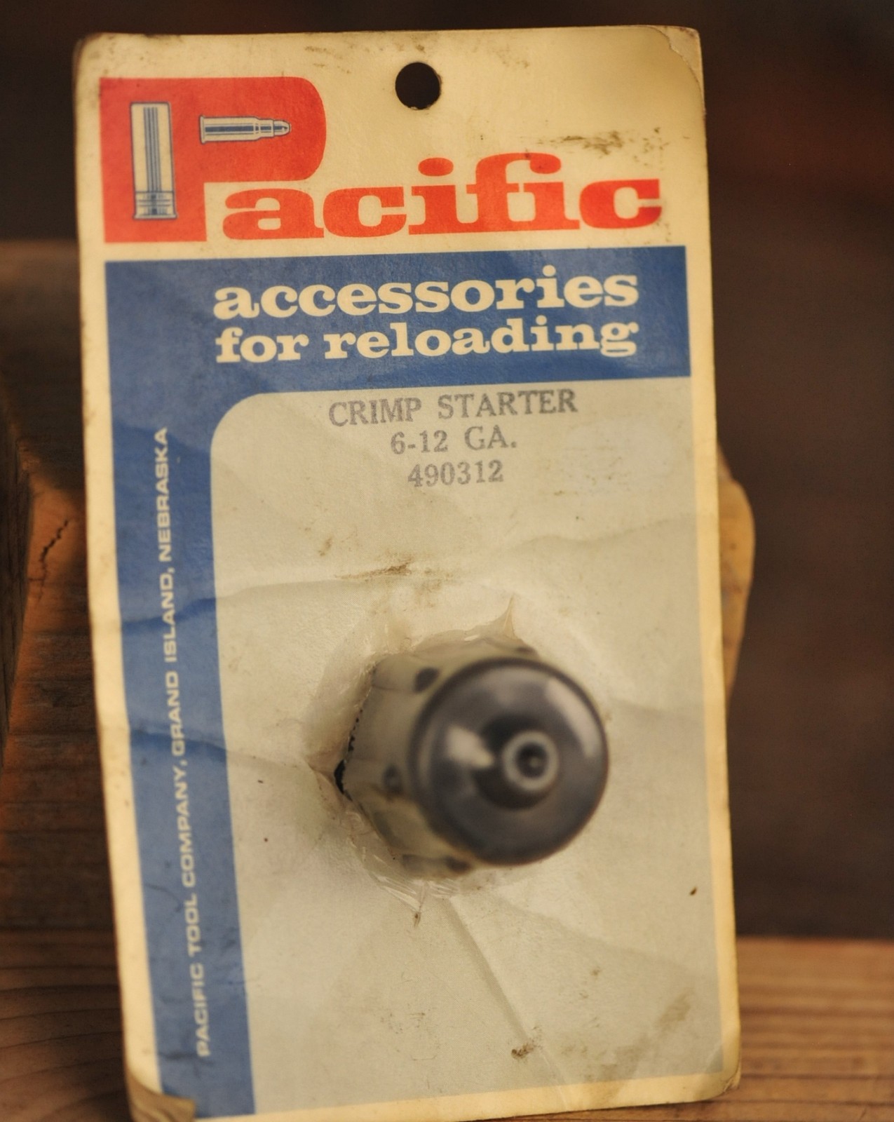 NOS Pacific 6-12 Hornady 6 Point Crimp Starter 12 Gauge 490312