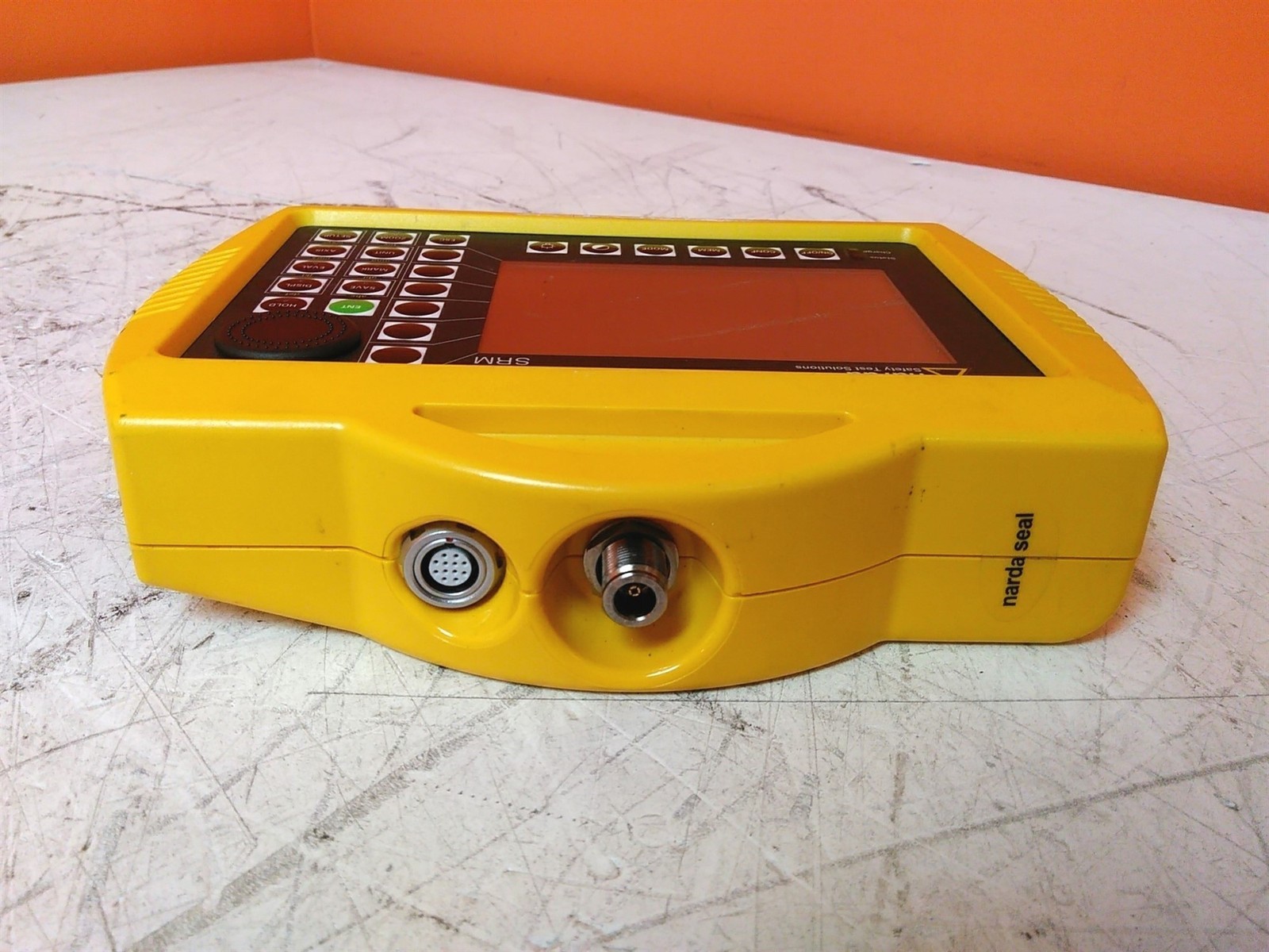Power Tested Only Narda SRM 3001/01 100kHz-3GHz Basic Unit Radiation Meter AS-IS