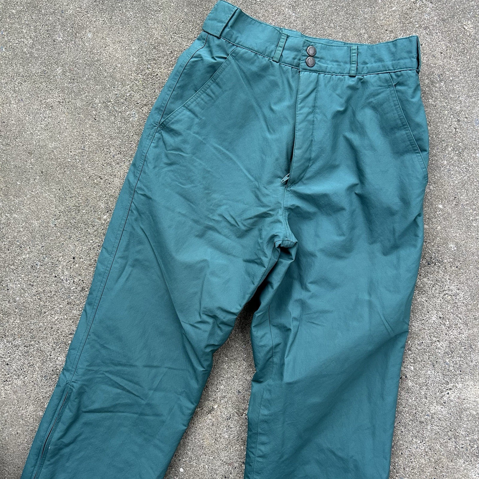 Vintage 90s Cabelas Gore-Tex Nylon Hunting Outdoors Pants Mens Actual sz 30