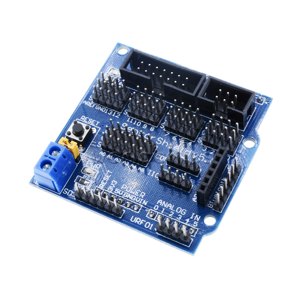 Sensor Shield V5 V5.0 For Arduino APC220 Bluetooth Analog Module Servo Motor NEW