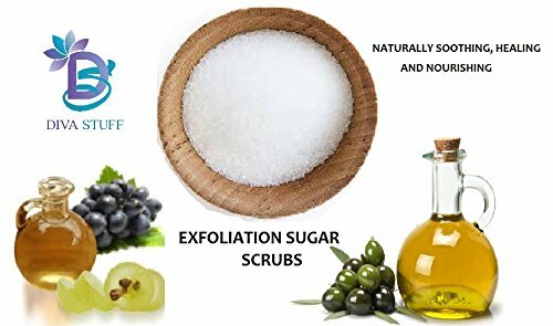 Diva Stuff Sugar Cube Body Buff Scrub, Exfoliates and Hydrates Skin, Pairs With