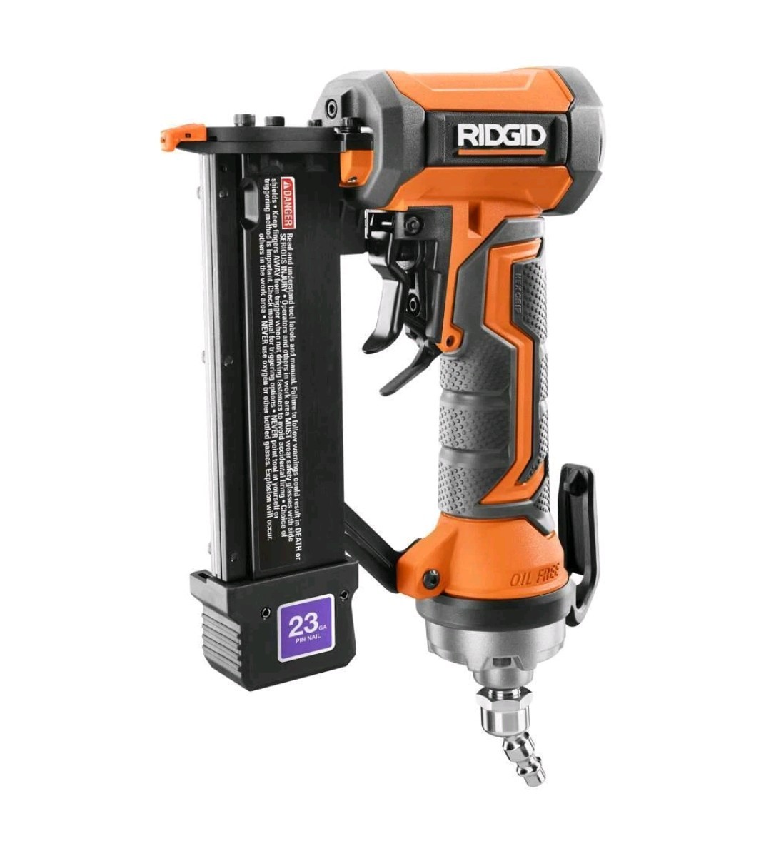RIDGID R138HPF Pneumatic 23 Gauge 1-3/8" Headless Pin Nailer - New