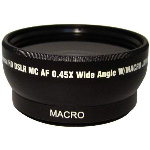 Essential Camera & Camcorder Starter kit, 58MM 0.45X High Definition Super...