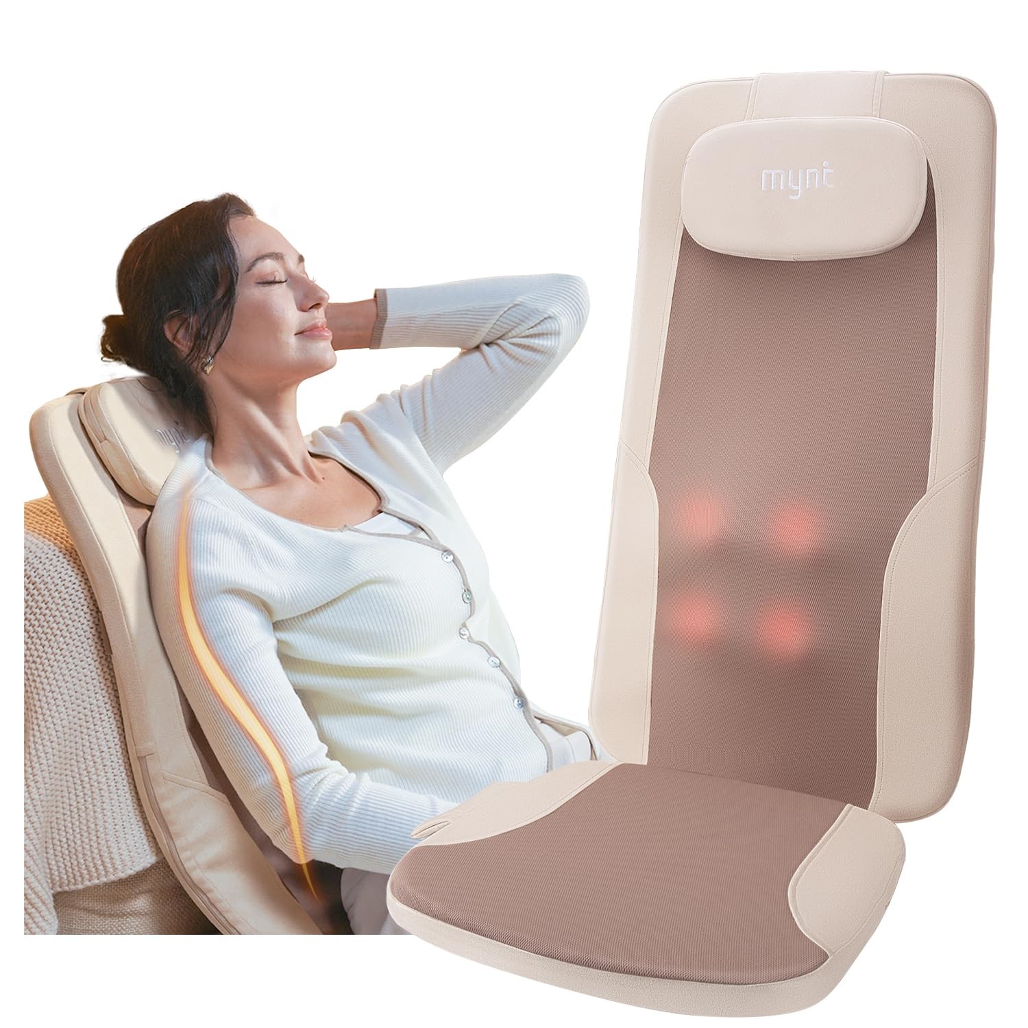 Mynt FSA Eligible HSA Approved Back Massager for Chair
