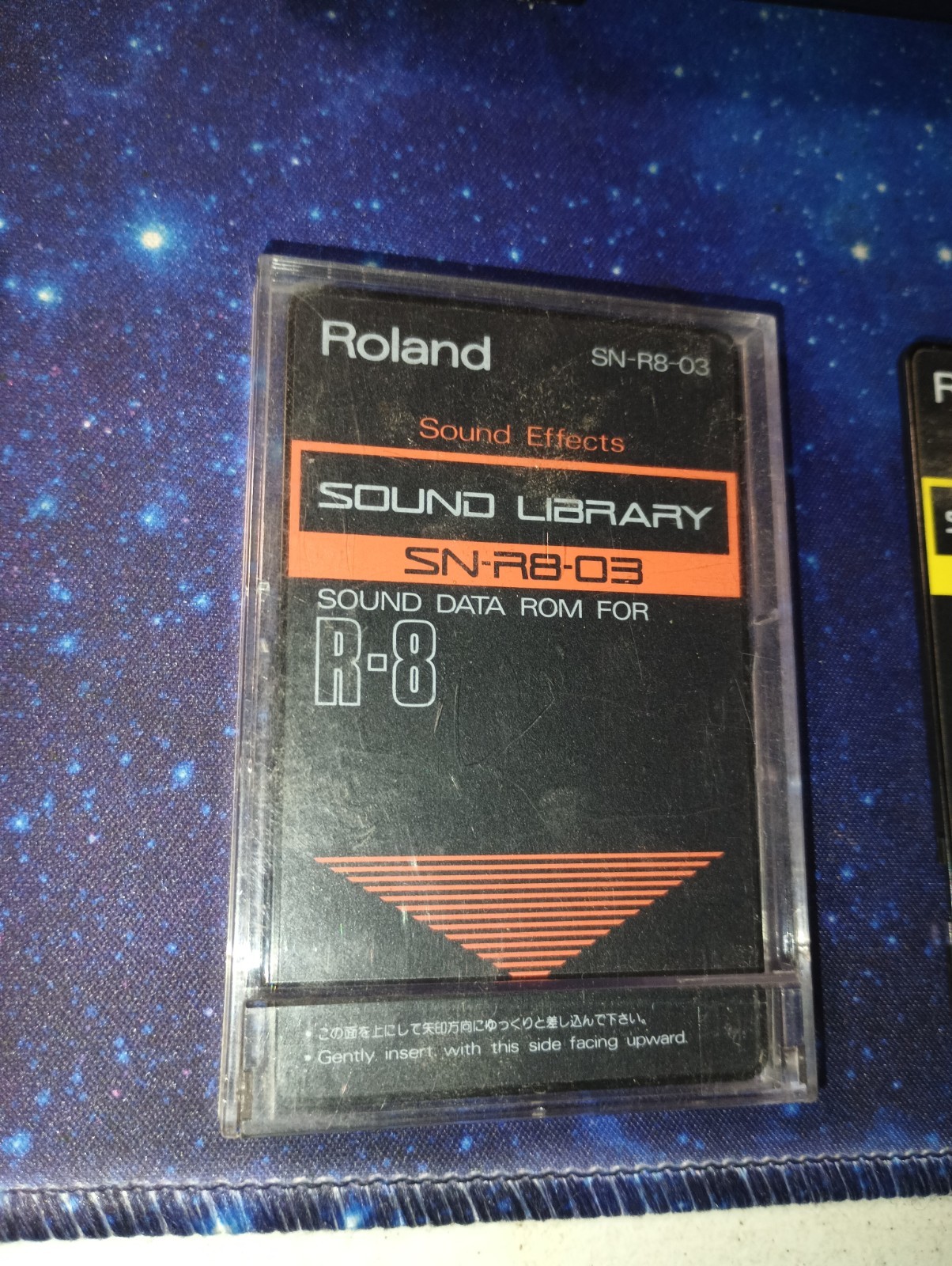 Roland SN-R8-03 Sound Effects Sound ROM Card for R8 R8M Tested from Japan