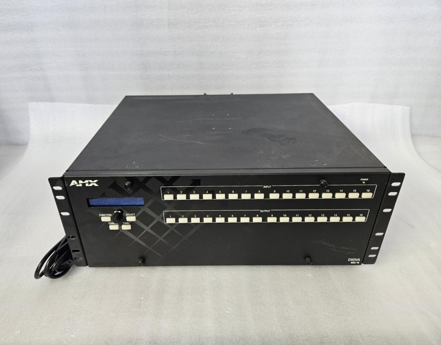 AMX Enova DGX 16 System ENC FGC58-0000 Digital Media Switcher w/ 6 Cards WORKING