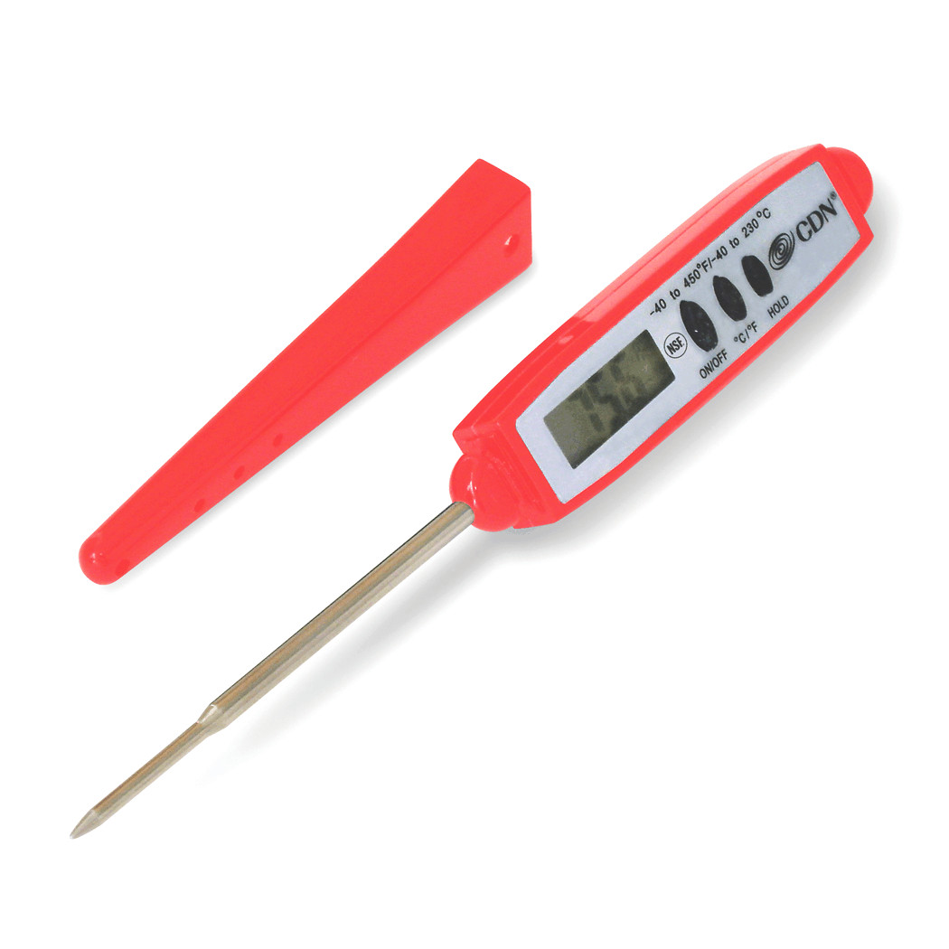 CDN Pocket Thermometer, Black