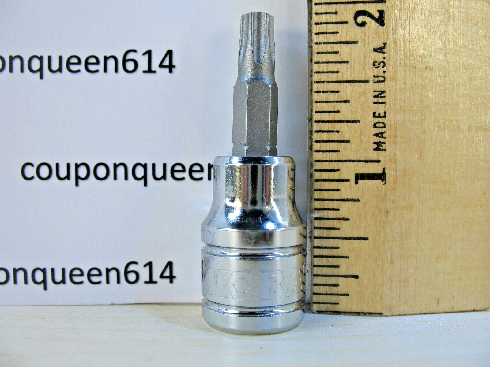 Kobalt, 85019-0622, 3/8" Drive Torx Bit Socket T30 - Brand New