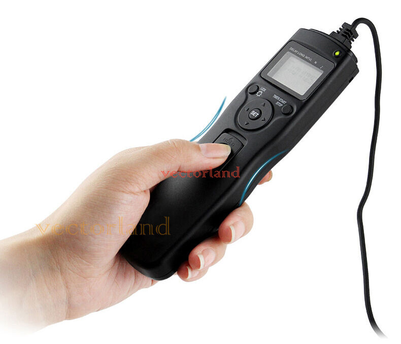 Remote control timer intervalometer for Canon TC-80N3 6D,7D, 5D, 50D,40D,30D,D60