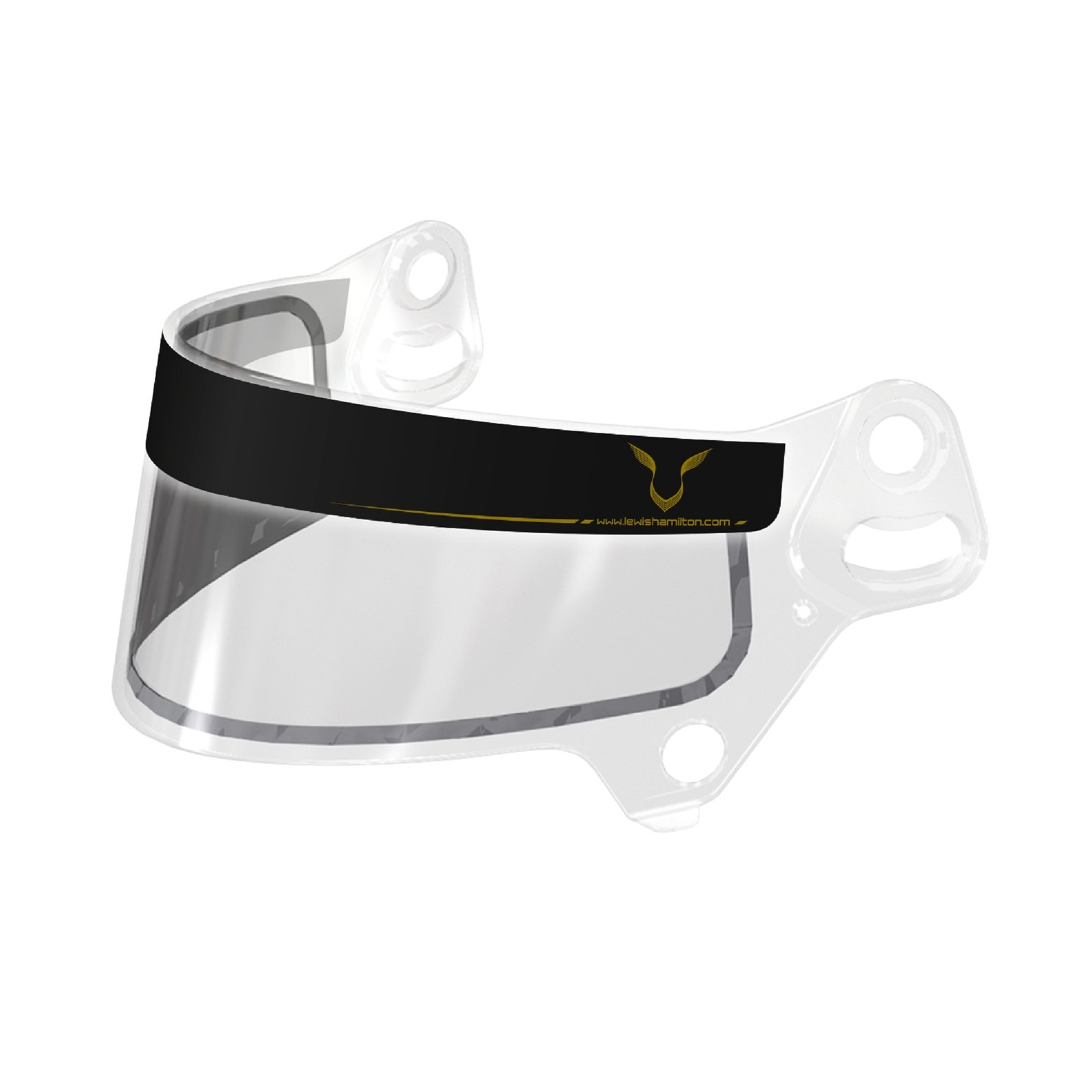 Bell Helmet Visor Sun Strip Sticker - Lewis Hamilton (Motorsport / Race)