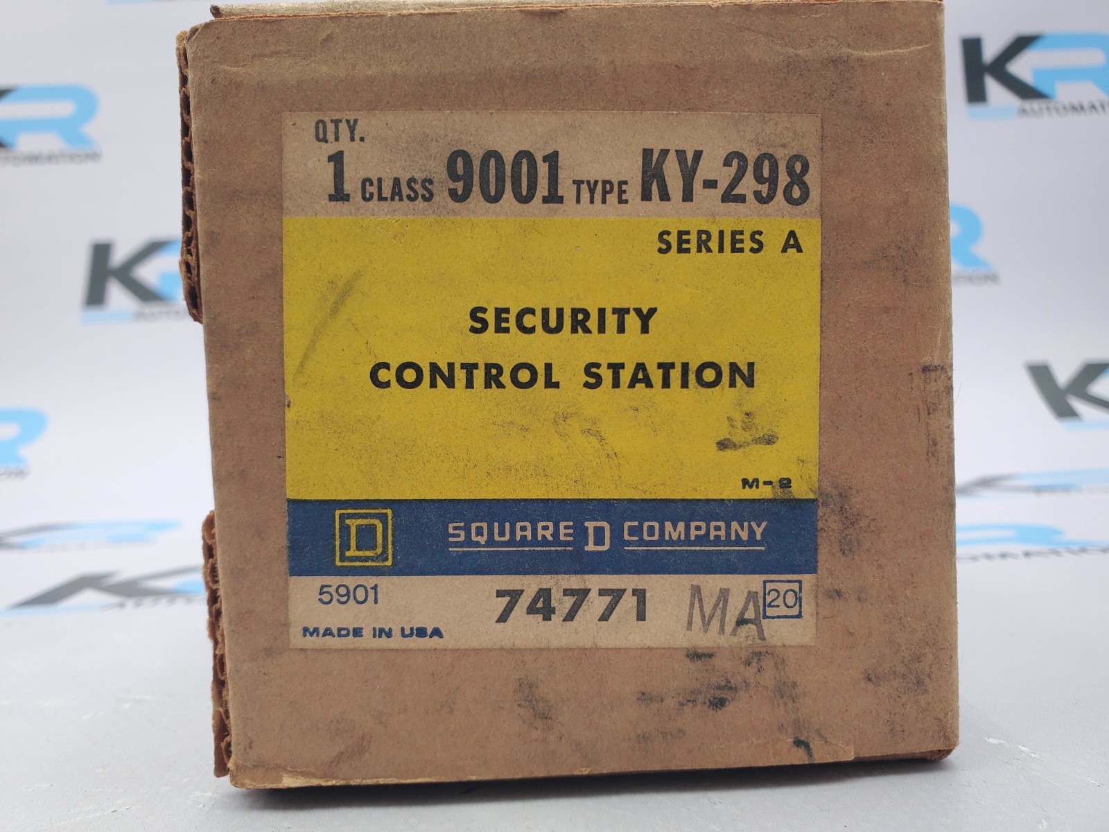 Square D KY-298 Class 9001 Control Station