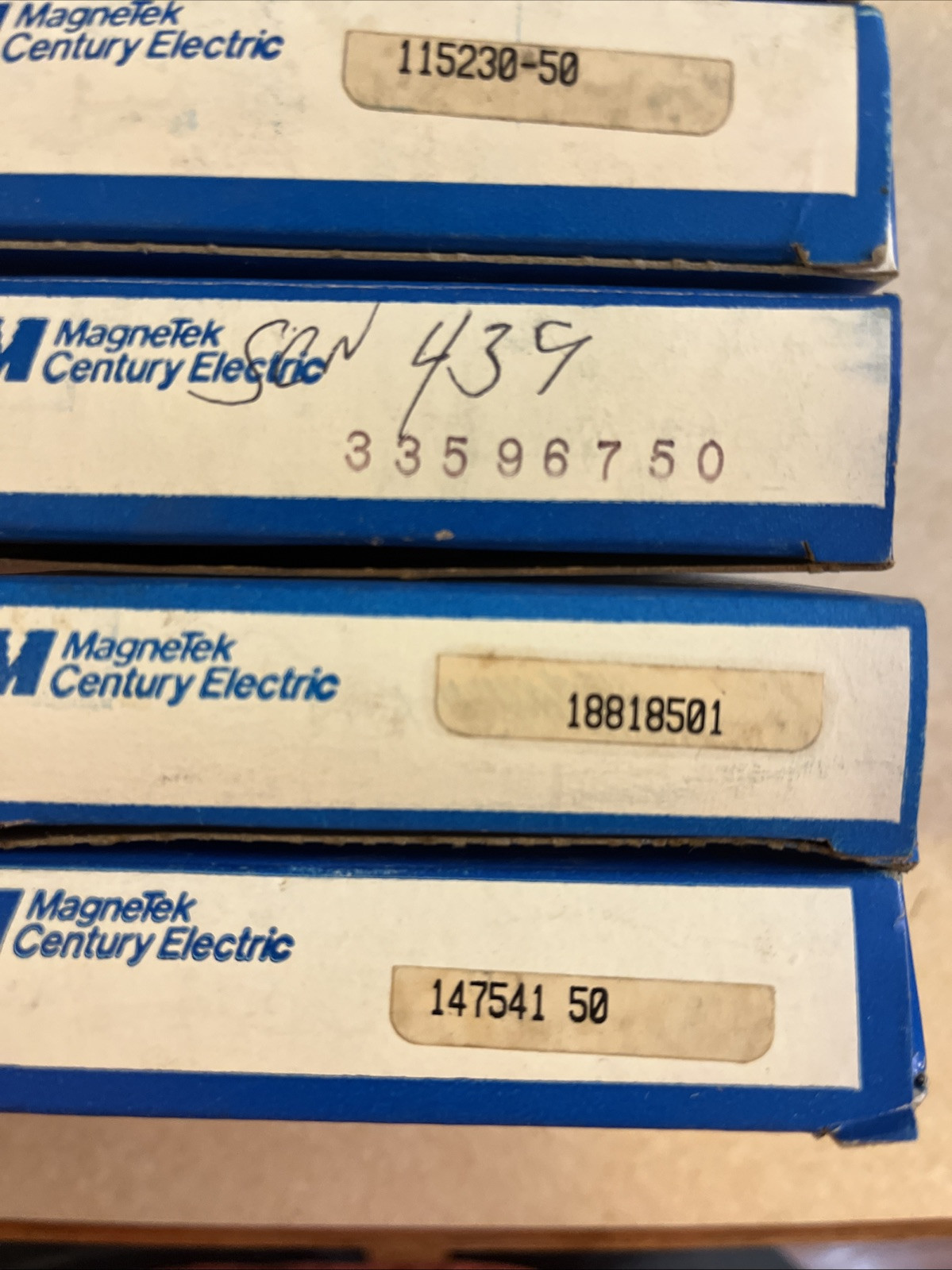 MagneTek Start Switch Lot Of 6