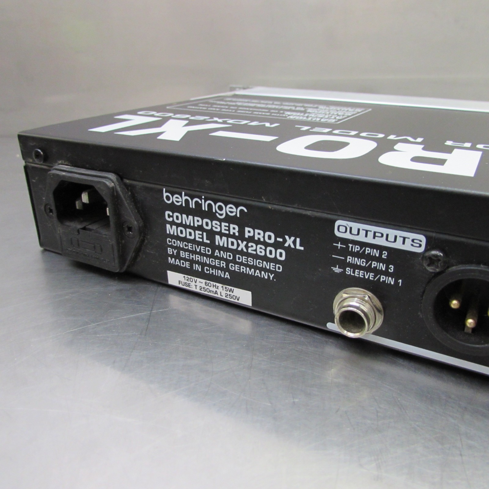 Behringer Composer PRO-XL MDX2600 Audio Interactive Dynamics Processor