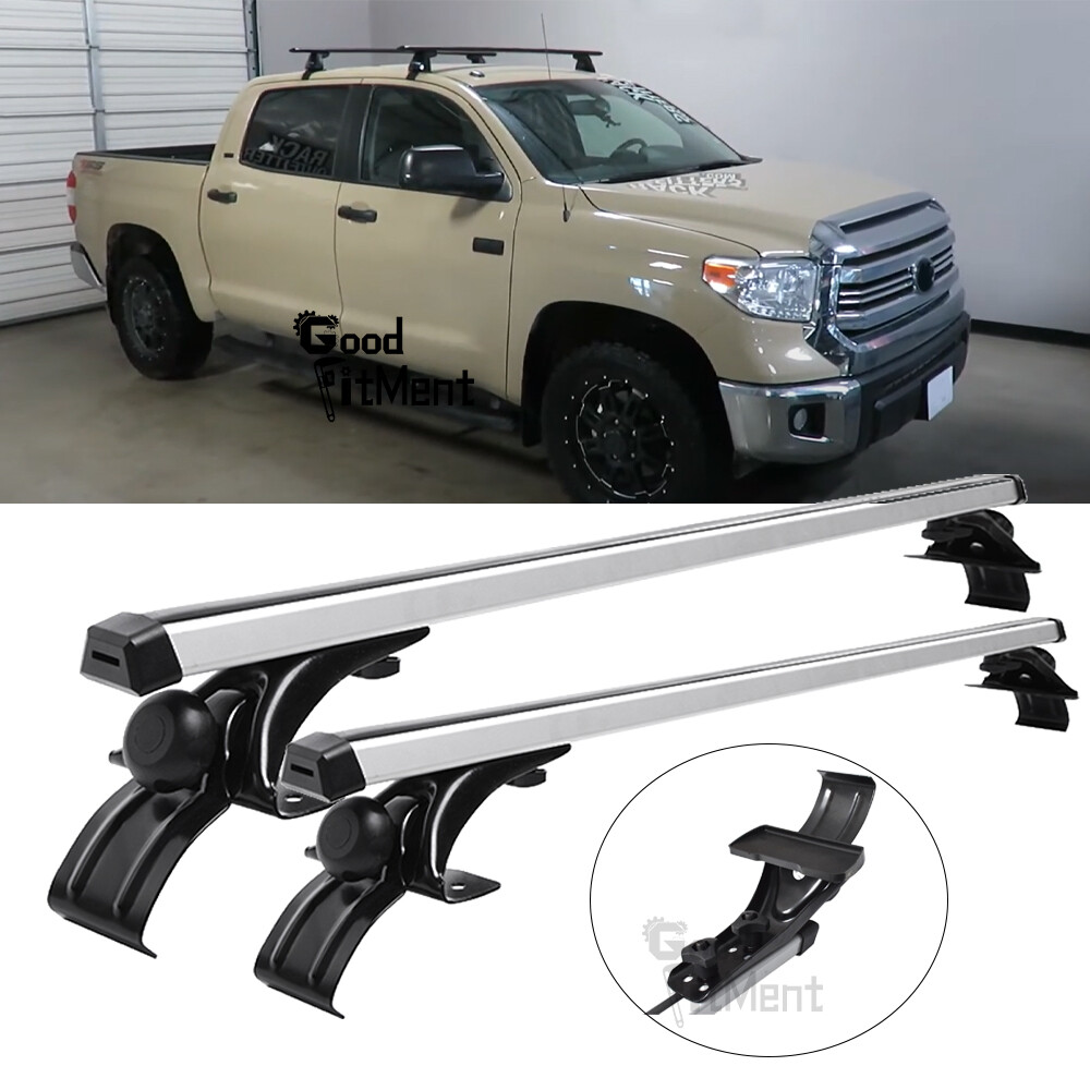 48" Car Top Roof Rack Cross Bar Cargo Carrier For Toyota Tundra Pickup 2007-2021