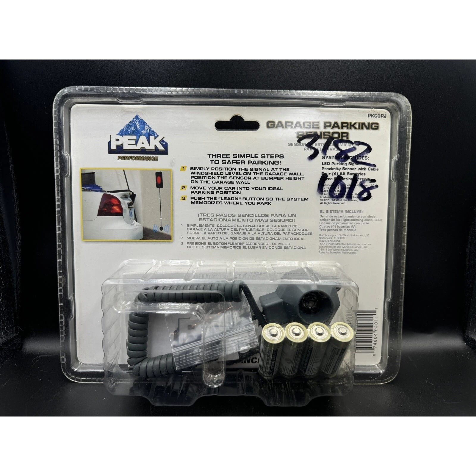 PEAK Performance Garage Parking Sensor LED Light System Easy Install PKCORJ