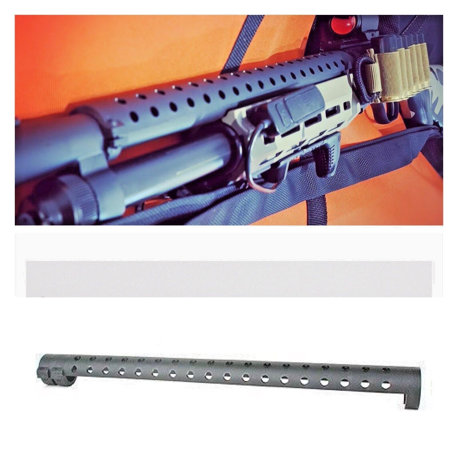 THUNDER RANCH + BREACHER TIPPED Mossberg Heat Shield 590 Shotgun 12GA CUSTOM MOD