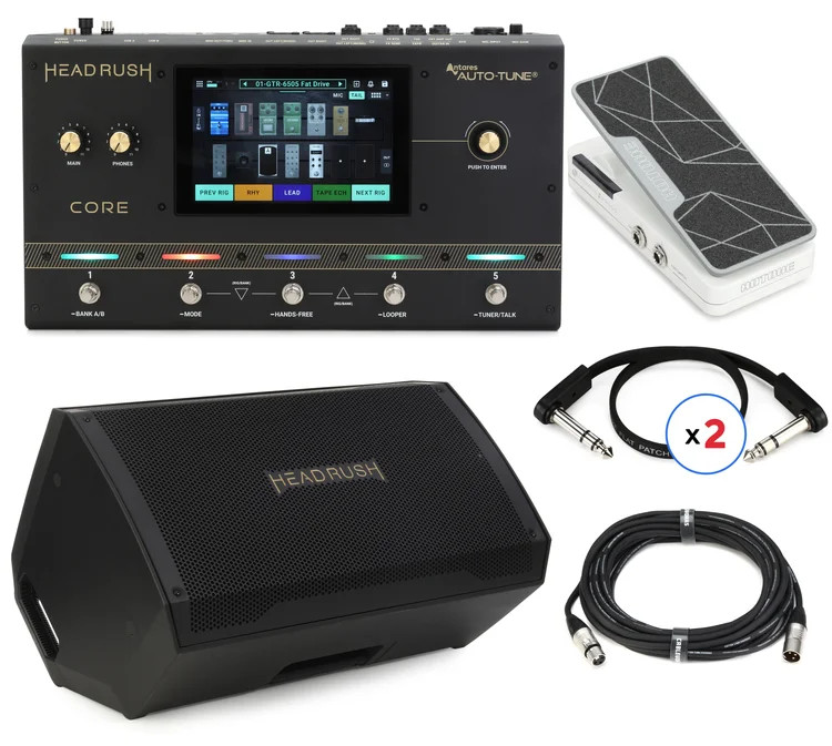 Headrush Core Guitar Multi-effect/Amp Modeler/Vocal Processor Unit 12" Cabinet