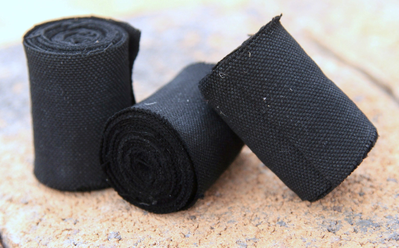 Charcloth char cloth, Fire starter, Bushcraft 12 ft. x 2 in. rated 5-stars!!