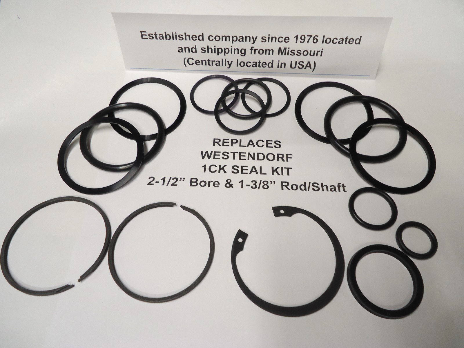 1CK Westendorf Replacement 01CK Seal Kit - 2-1/2" Bore & 1-3/8" Rod