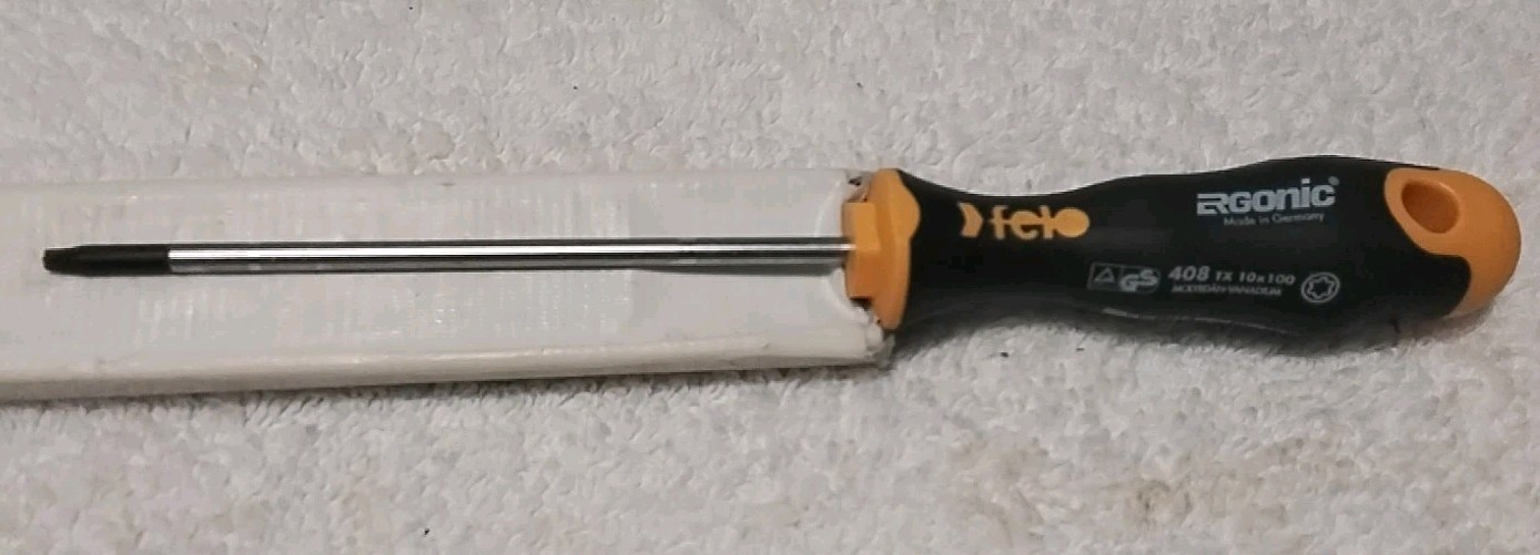 FELLO 480TX10 TORX SCREWDRIVER HANDLE 7-1/4" LONG MADE IN GERMANY 🇩🇪