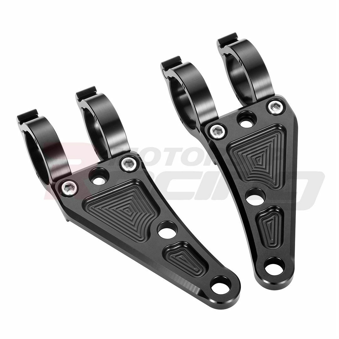 US Direct Ship Universal Motorbike Headlight Mount Bracket 49mm
