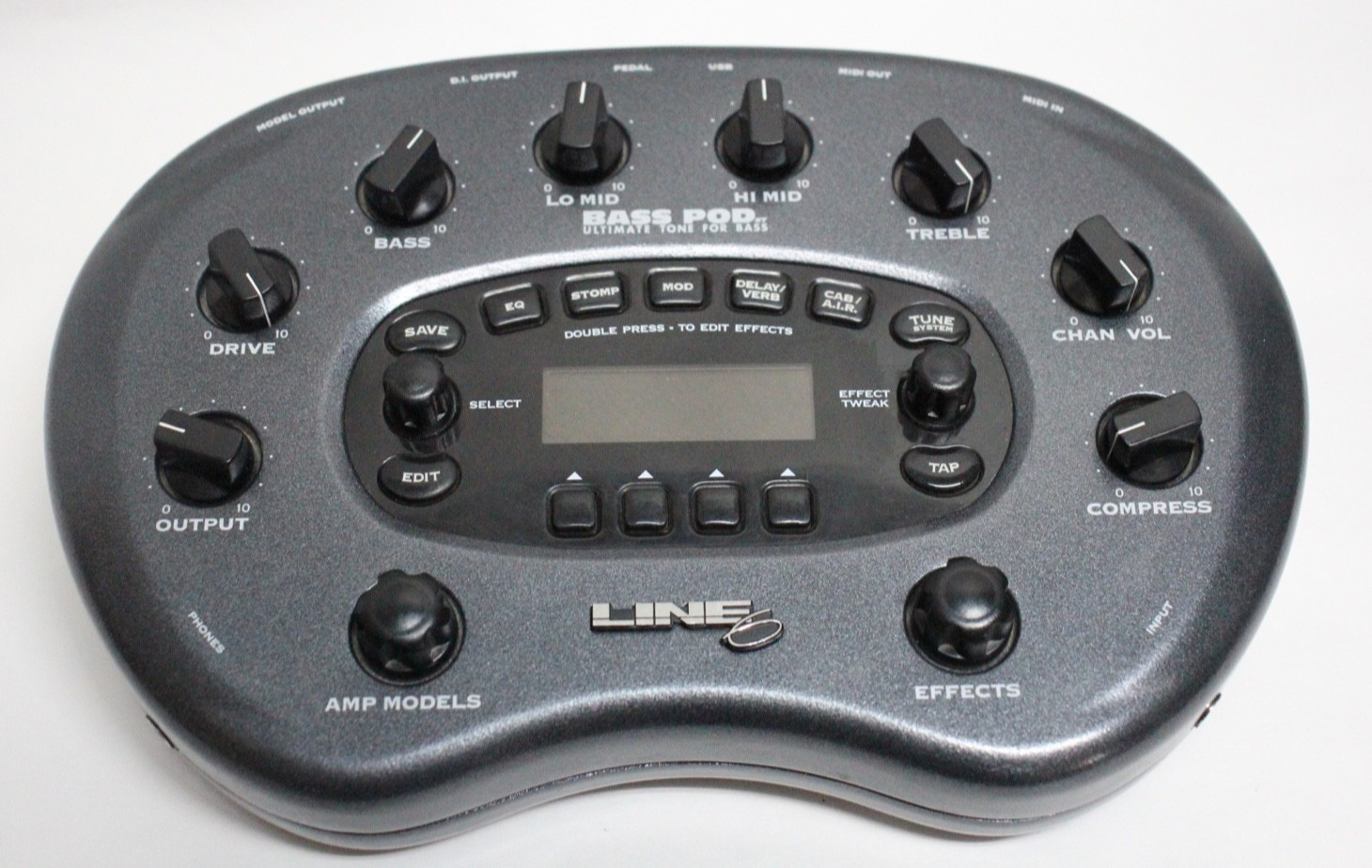Line 6 Bass Pod XT Bass Amp Modeler Multi-Effect Processor