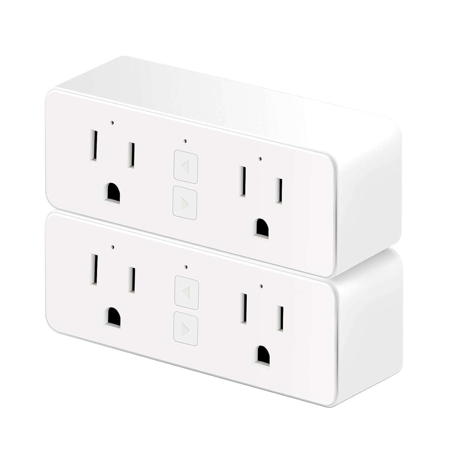 Innovative Dual Smart Plug 15A - Flexible Scheduling & Voice Control Freedom