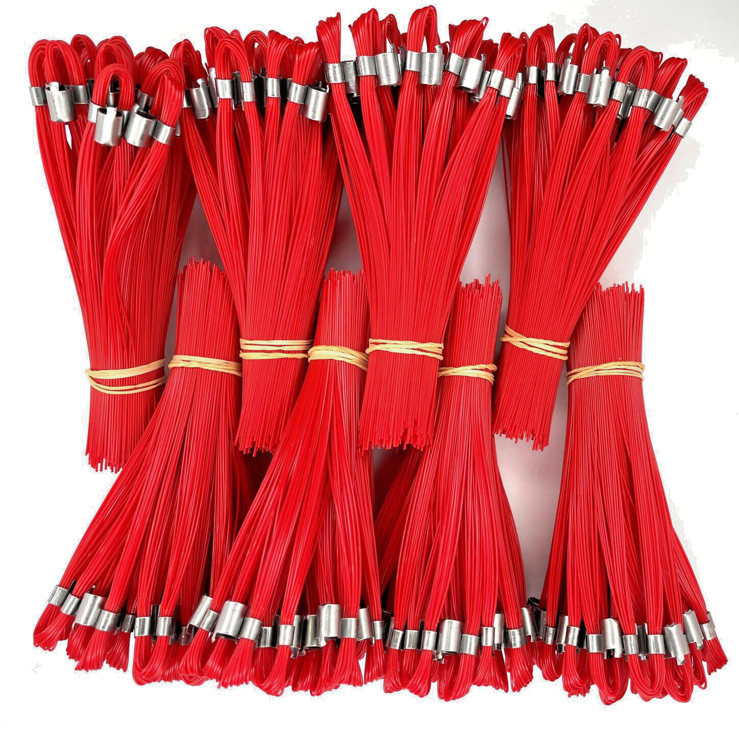 Stake Chaser Red 6 Inch Marking Flags for Survey, Landscaping, Trails 1000-Count