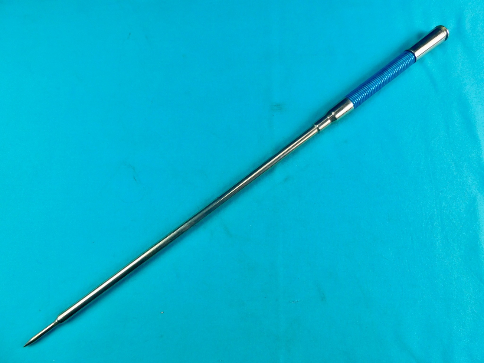 US Vietnam Era Vintage Army Officer's Trench Art Swagger Cane Stick