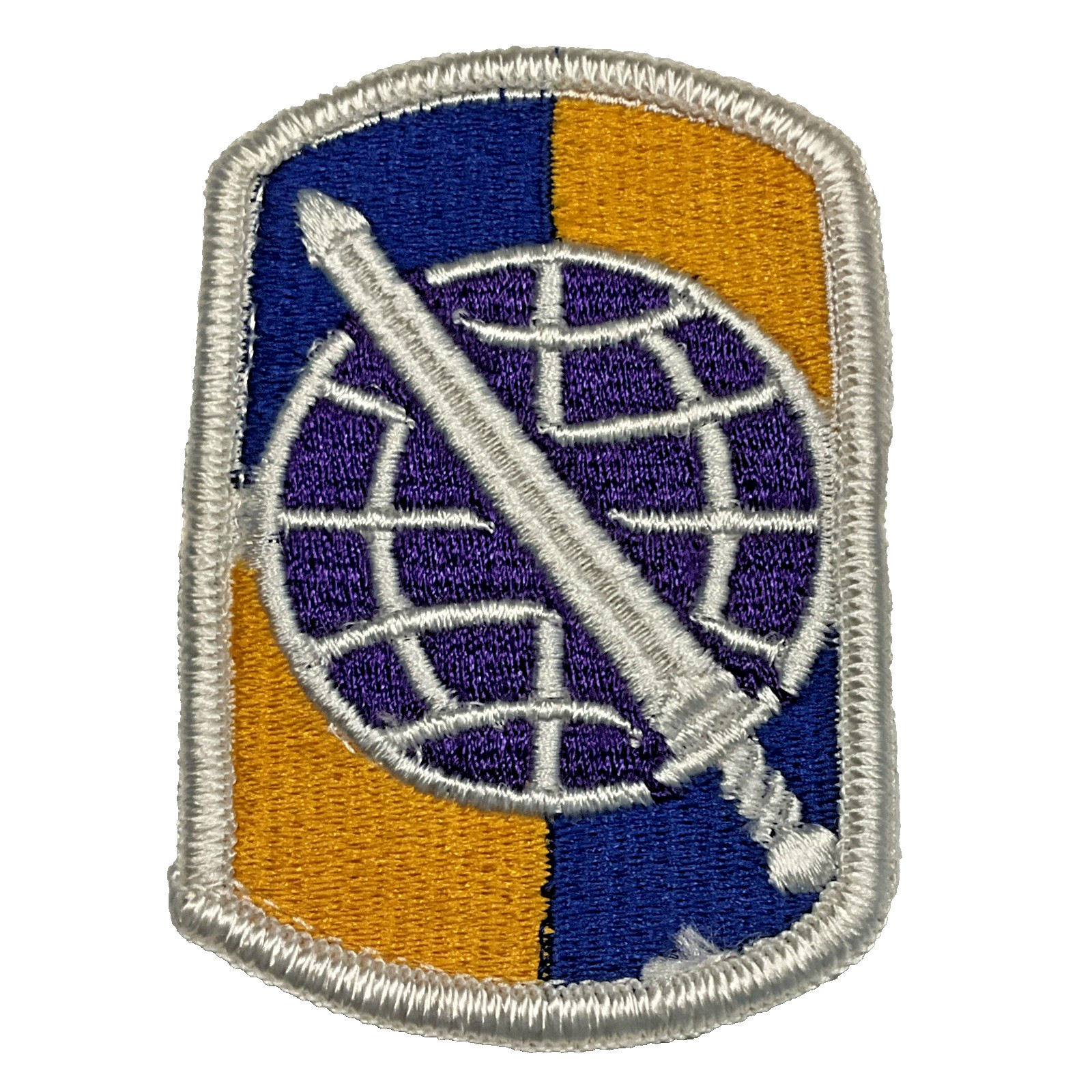 Original U.S. Army 358th Civil Affairs Brigade Color Merrow Edges Patch