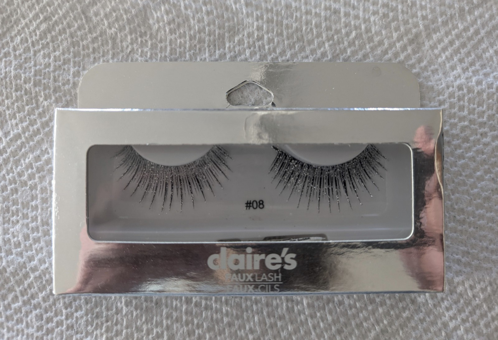 Claire's Faux Lashes / Sparkle, Glitter #08 / NEW!