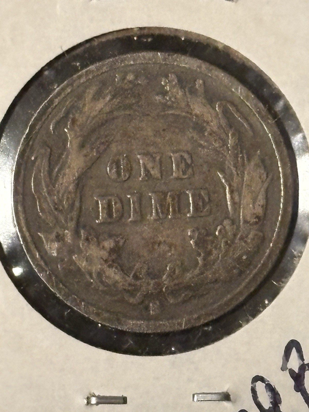 1896-S Barber Dime **Very Tough KEY DATE**
