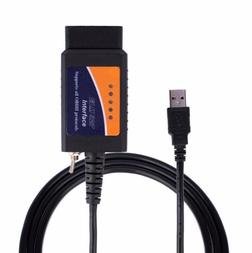OBD2 Scanner ELM327 Software USB Diagnostic Tool Cable Adapter for Ford FORscan