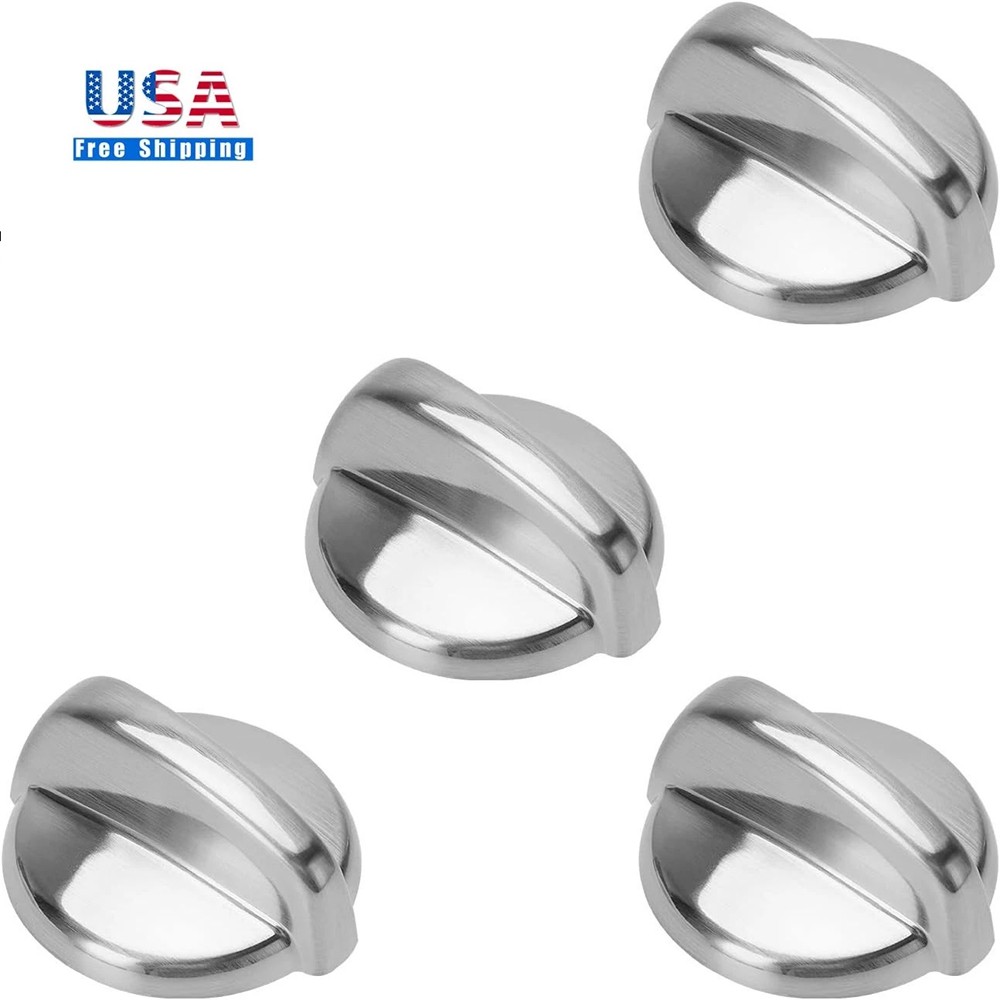 4x WB03T10295 Knob Gas Valve Compatible Replacement for GE Ap4411070 AH2353386