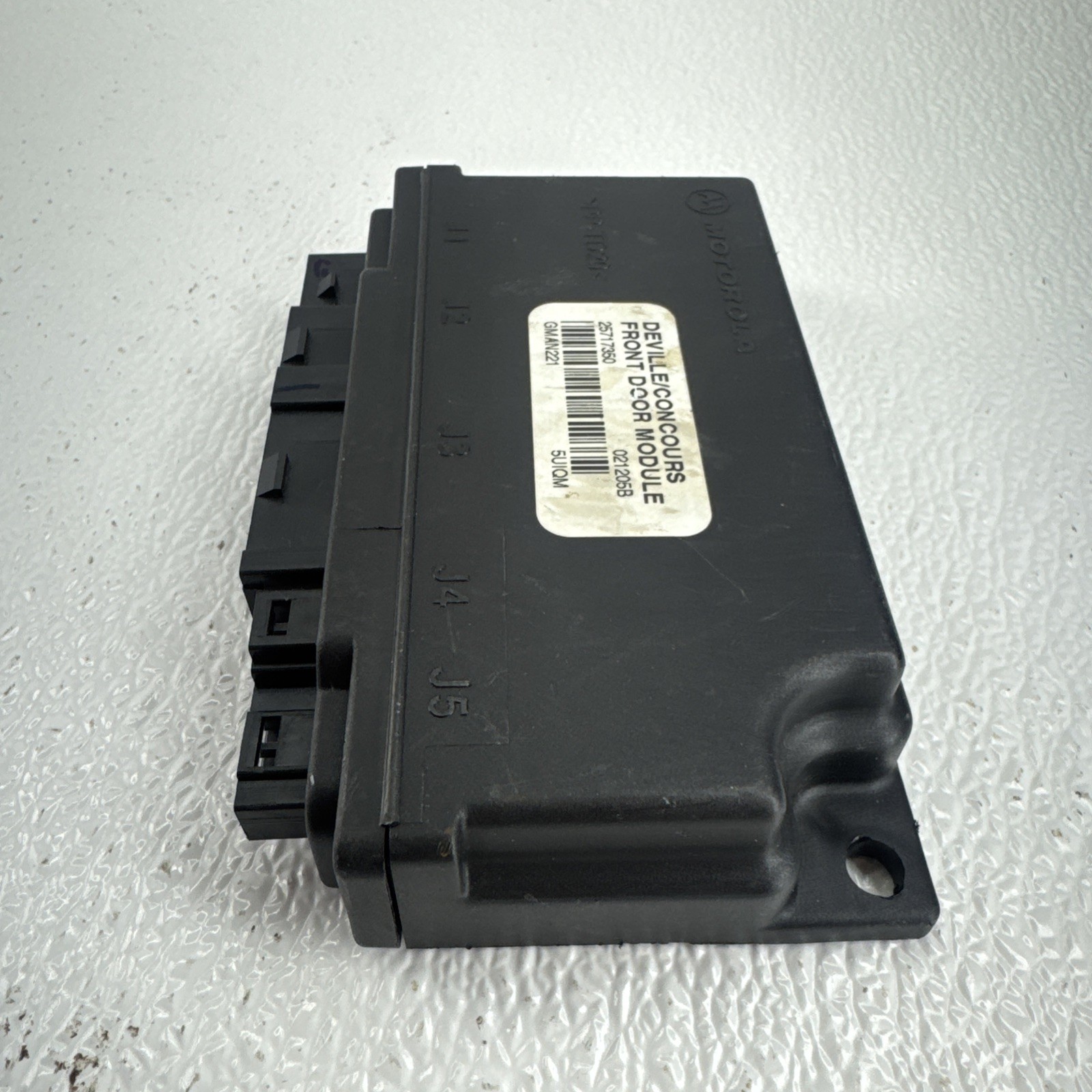 2000-2003 CADILLAC DEVILLE LEFT FRONT DOOR MODULE 25717350 OEM
