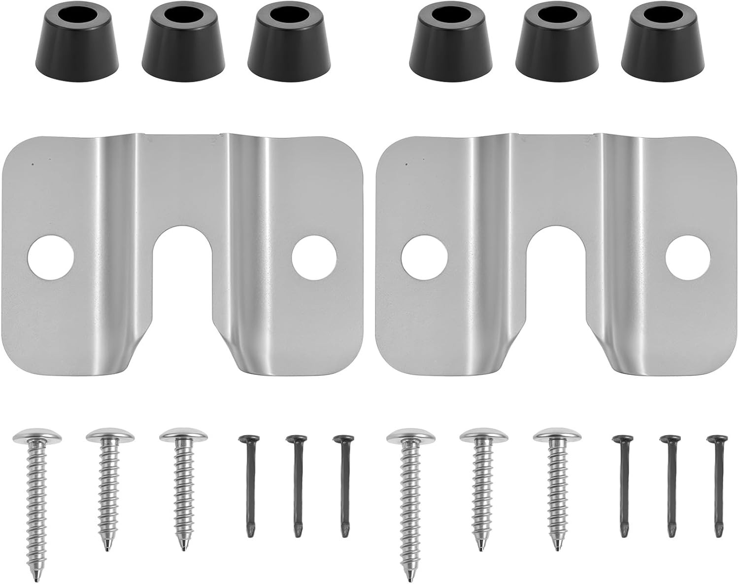 2 Set Portable Dart Board Mounting Bracket, Includes Screws, Nails and Stabilise