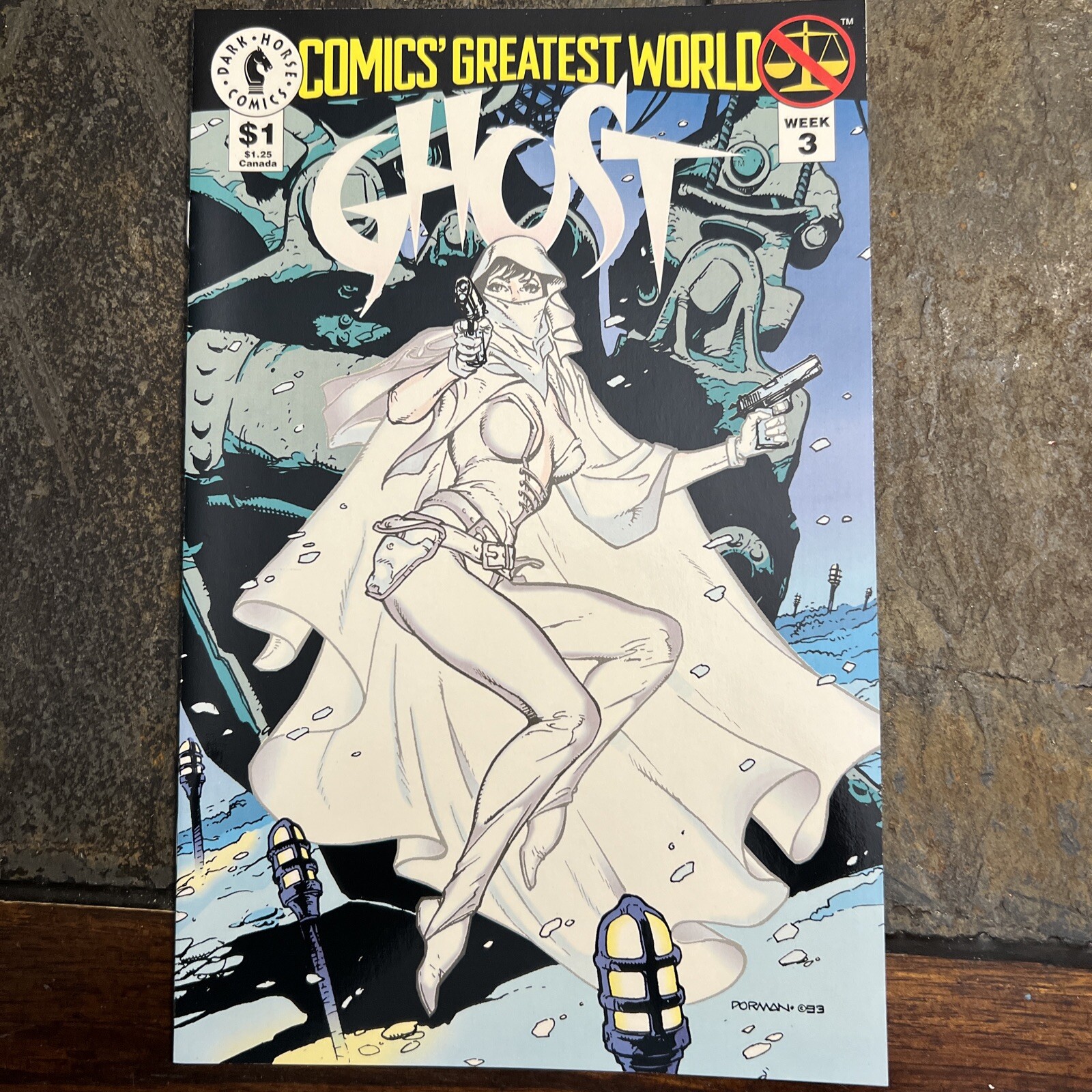 Comics’ Greatest World Week 3: Ghost, Dark Horse Comics, August 1993, NM