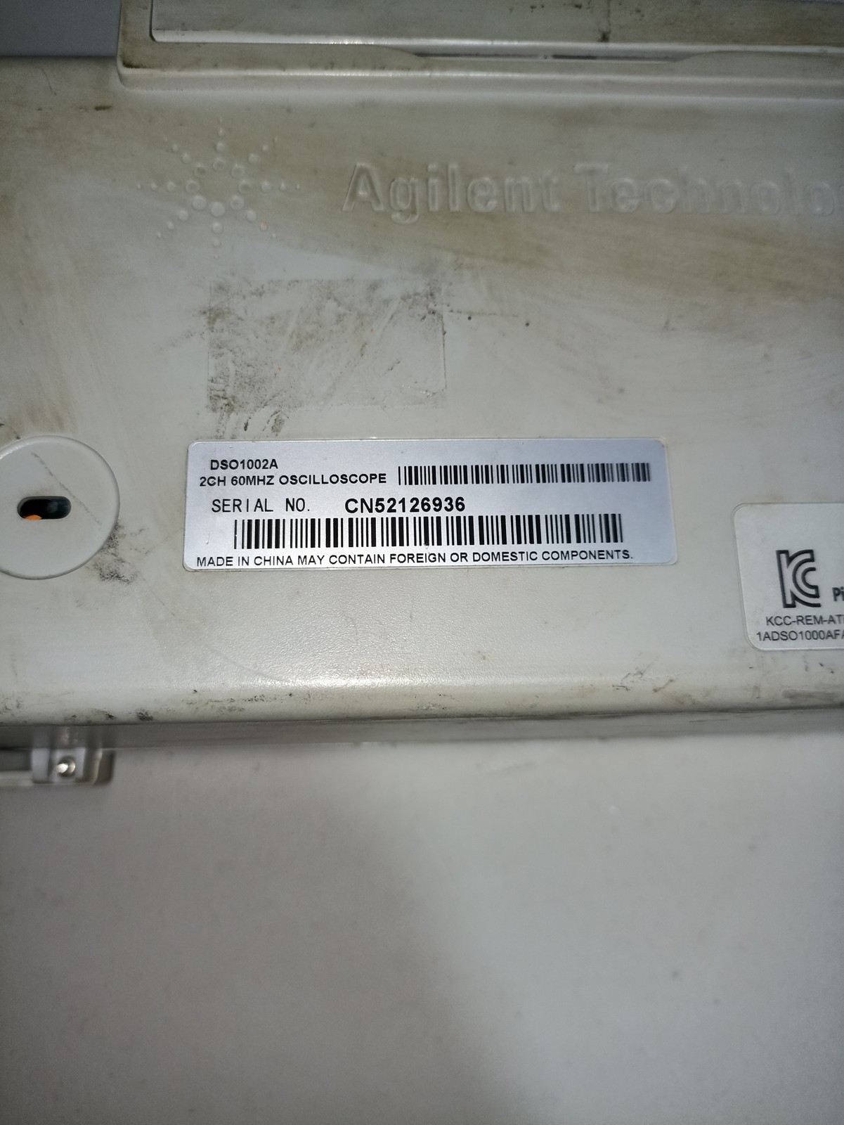 Agilent Technologies DSO1002A Oscilloscope, FAST SHIPPING DHL
