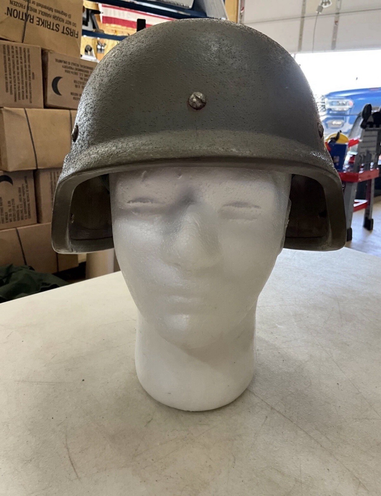 ARMY MILITARY PASGT HELMET K-POT Medium, USGI Surplus