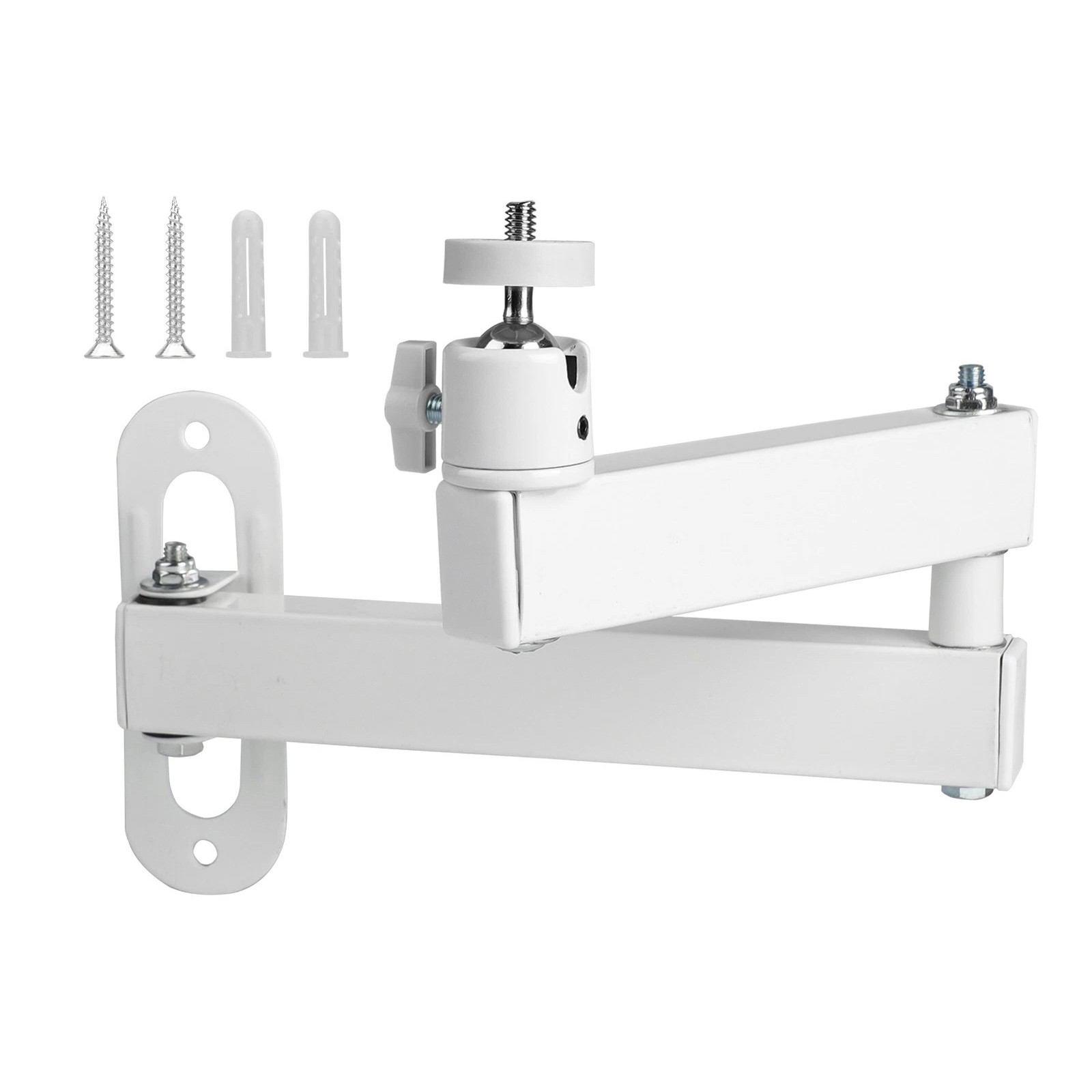 Wall Ceiling Mount Bracket Foldable for Camera Projector Light 90° Up Down Tilt