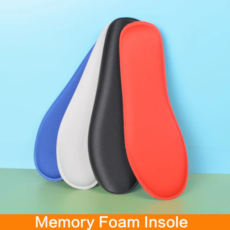 2 Pair Slow Rebound Memory Foam Insole Shoes Pad Sweat Breathable  Cushion Super