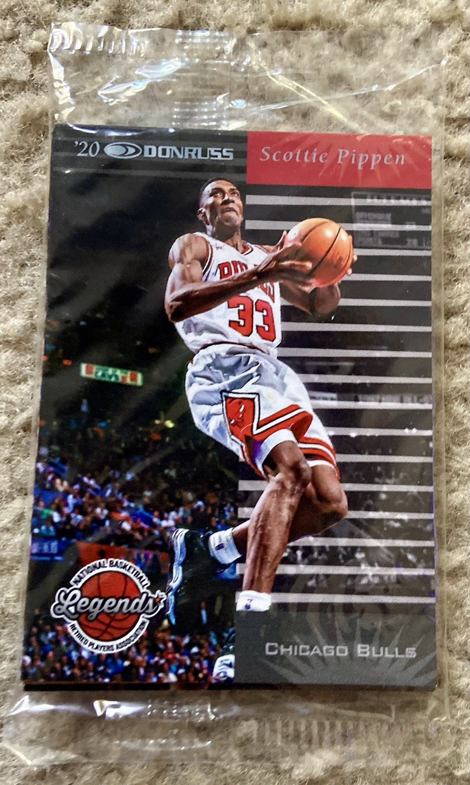 2020 NBA Legends Brunch Panini Pack w/ Pippen Thomas + 1980 1982 Programs Lot
