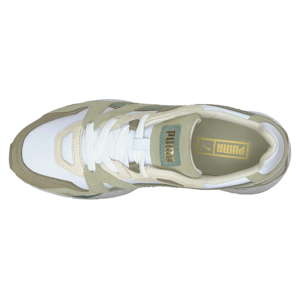 PUMA Mirage Mox Eb Lace Up Mens Off White Sneakers Casual Shoes 38051501