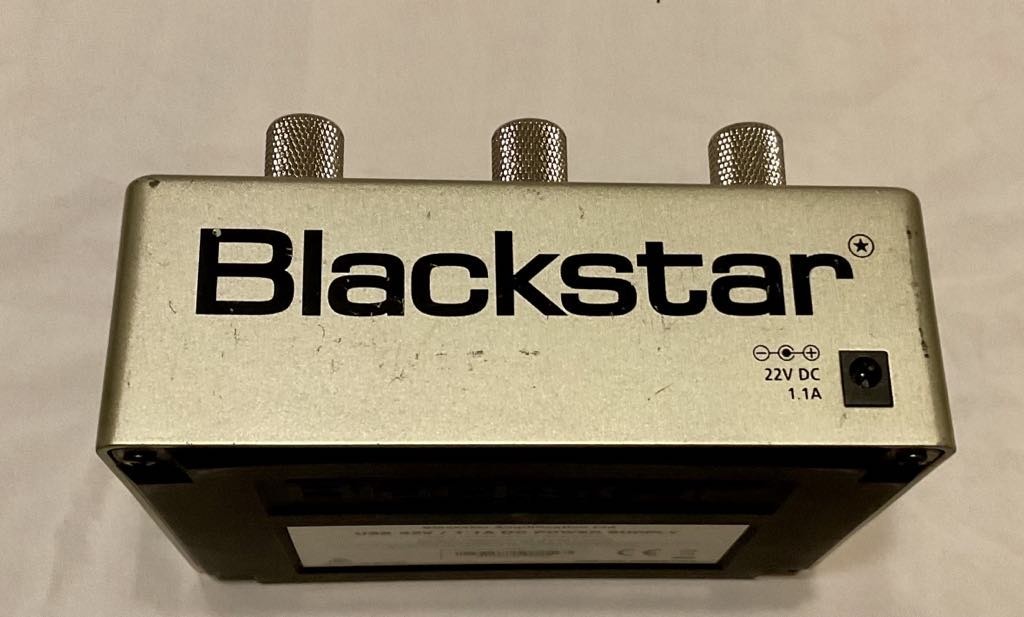 TESTED!!! Blackstar HT-BOOST guitar effects pedal WITH POWER SUPPLY